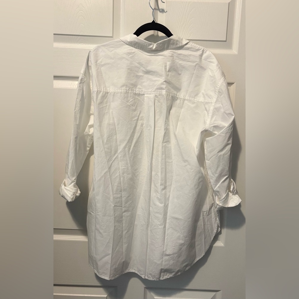 Universal Thread White Casual Button Down Shirt - image 4